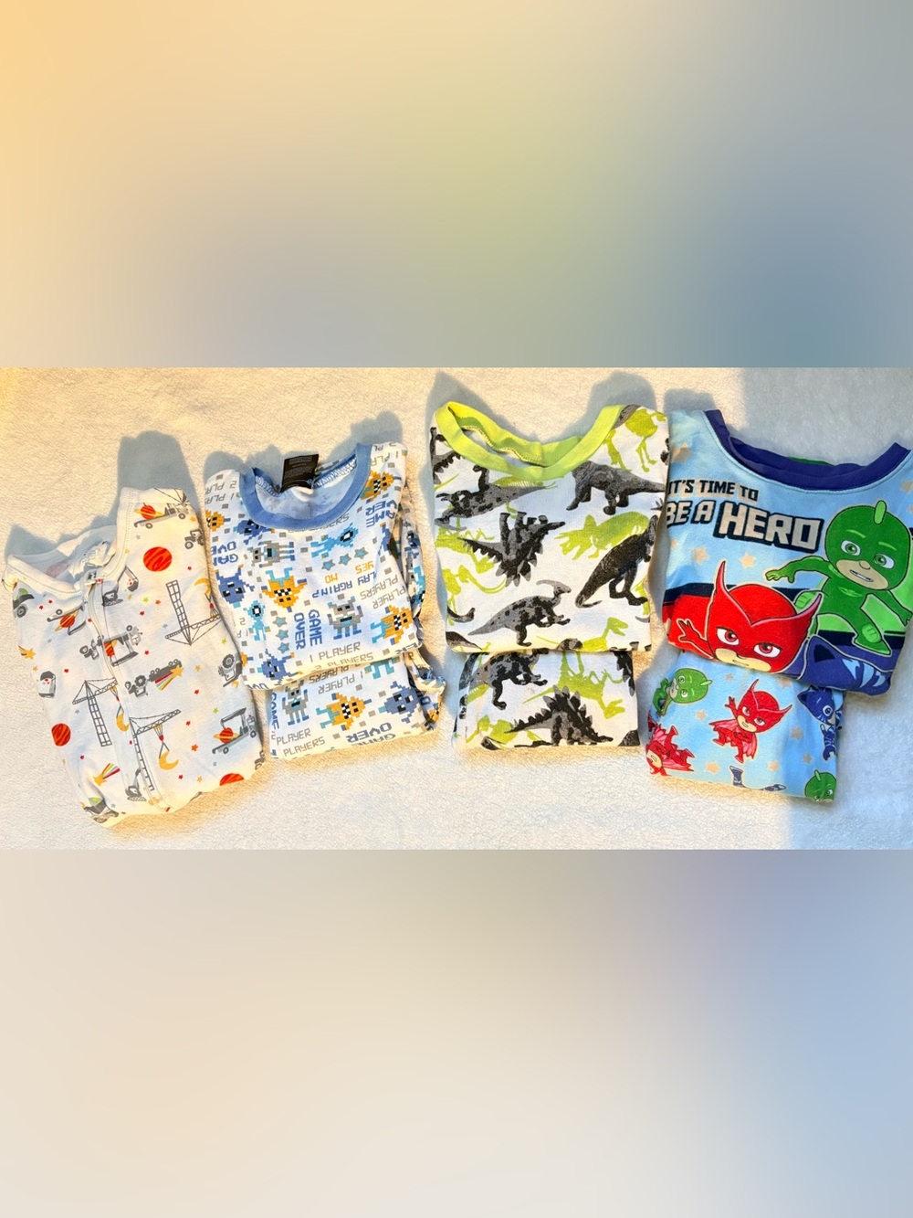 Boys 5/6 Pajama Lot Mixed Brands